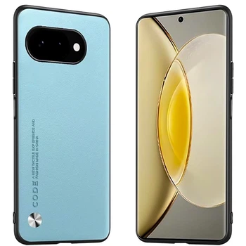 Кожаный чехол - накладка CODE Tactile Experience для Google Pixel 9A Peppermint
