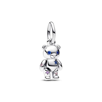 Срібна намистина Pandora Пандора Рухливий ведмедик 792986C01