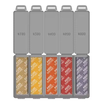 Комплект абразивних шліфувальних губок DSPIAE SS-S01 180-800 grit 30шт в кейсі (957059)