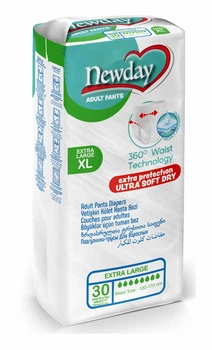 Подгузники трусы для взрослых NewDay Adult Pants XL, 30шт