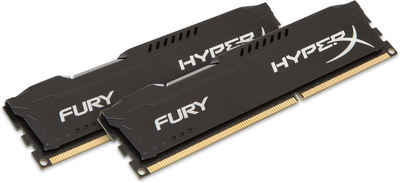 Оперативна пам'ять HyperX DDR3-1866 16384MB PC3-14900 (Kit of 2x8192) FURY Black (HX318C10FBK2/16) OEM