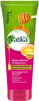 Відновлюючий незмивний крем Dabur Vatika для пошкодженого волосся 200 мл (6291069708127)
