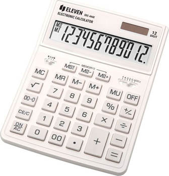 Калькулятор Eleven 12-розрядний White (SDC-444XRWHE)