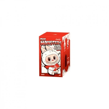 Мягкая игрушка No Brand сюрприз Labubu + Coca Cola 17 см Mix color Затемненный пакет (YT42502) (256021)