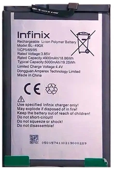 Акумулятор BL-49GX для Infinix Hot 11s, Hot 12 Pro (X668C), Note 10 (X693), Note 11i, Note 11S (X698), Note 7 (X690), ZERO X Neo