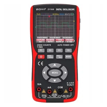 Осцилограф мультиметр генератор ZOYI ZT-703S 3в1, вимірювальний