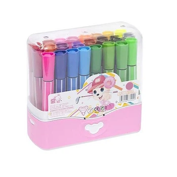 Детский набор фломастеров Bambi 36 цветов 1771-36(Pink)