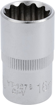 Nasadka YATO dwunastokątna 1/2" 16 mm (YT-1278)