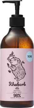 Рідке мило для рук YOPE RHUBARB and ROSE, 500 мл
