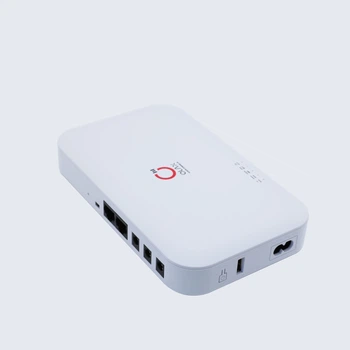 ИБП OLAX 20000 mAh 24W: USB-A 5V / POE 15V(1A) / 24V(0.625A) + LAN 1000 Mbps / Три разъема DC 5V/9V (2A) / DC 12V (1.5A) для Wi-Fi роутера, камеры видеонаблюдения, POE: инжектора, коммутатора, Switch, HUB / Кабель DC/Двойной DC