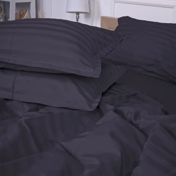 Простирадло MirSon Satin ELIT Graphite 150 х 220 см (2200011248431)