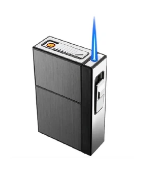 Портсигар на 20 сигарет с usb и газовой зажигалкой