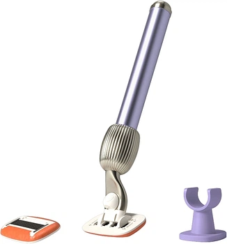 Стартовий набір засобів для гоління - Fler The Razor Starter Set Lilac Delicate And Graceful (razor/1pc + holder/1pc + blades/2pcs) (1395561-25787855)
