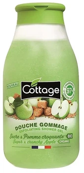Гель-эксфолиант для душа "Сахар и хрустящее яблоко" - Cottage Exfoliating Shower Gel 270ml (1396733-27658045)