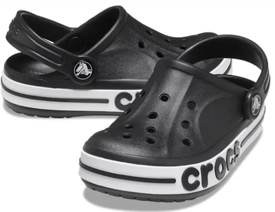 Дитячі крокси-сабо для хлопчика Crocs Bayaband Clog Black (30/31, чорний)