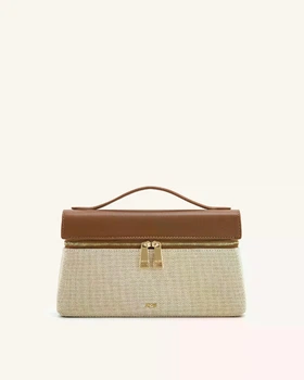 Сумка женская JW PEI Thea Top Handle Bag Canvas Коричневый