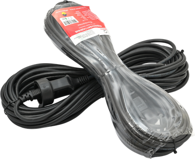 Удлинитель Magnetik MAG 1100-153 2х1.5 без заземления 1 розетка 15 м Черный (4820290650381)