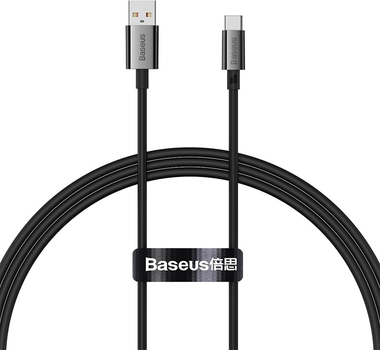 Kabel Baseus Superior USB do Type-C 100W 1 m Cluster Black (P10320102114-00)
