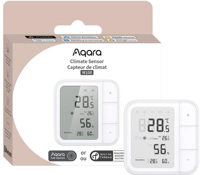 Czujnik klimatu Aqara Climate Sensor W100 (TH-S04D)