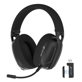 Беспроводные игровые наушники ATTACK SHARK L80 (Bluetooth 5.3, 2.4G, черные)