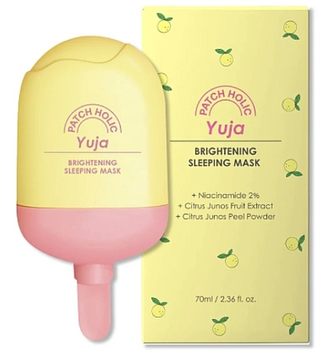 Maska do twarzy Patch Holic Juja Brightening Sleeping Mask na noc rozjasniająca 70 ml (8809630091752)