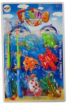 Gra zręcznościowa Lean Toys Zestaw do łowienia rybek (5905214973193)