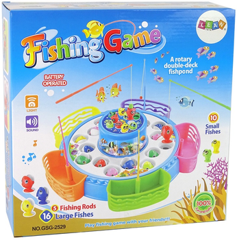 Аркадна гра Lean Toys Ловля рибок (5905679071120)