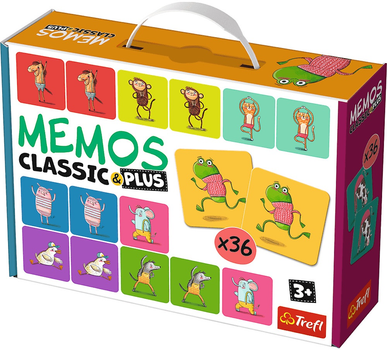 Gra planszowa Trefl Memos Classic i Plus (5900511022711)