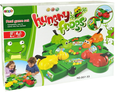Настільна гра Lean Toys Голодні жабки (5904204754606)