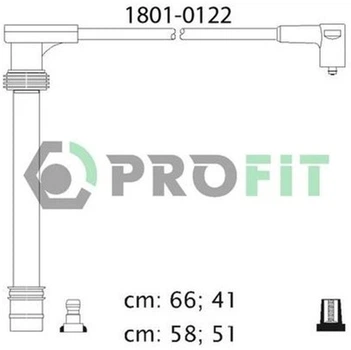 Високовольтні дроти запалювання Profit (1801-0122)