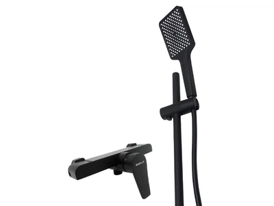 Смеситель для душевой кабины со стойкой MILLZ черный MRS-AL-E2-1(Black)