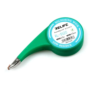 Обплетення для видалення припою, очищувач припою Relife RL-3520 (3.5mm x 2m)