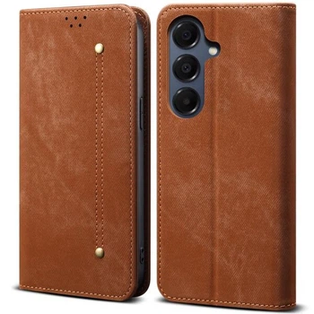 Чехол-книжка с кармашками UniCase Jeans Wallet для Samsung Galaxy A17 (A175) - Coffee
