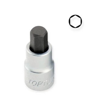 Головка - вставка HEX шестигранная 1/2" 14 мм х 55 Toptul