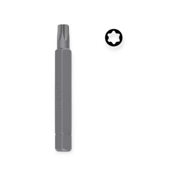 Бита 10мм шестилучевая TORX T45 х 75 мм Toptul