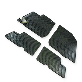 Коврики салона Renault Logan (2004-), Sandero (2008-), Duster (2010-) борт 1 см, евроклетка Polytep