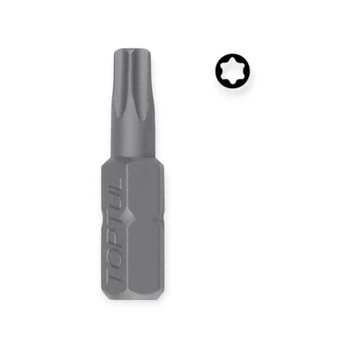 Бита 1/4" шестилучевая TORX T8 х 25 мм Toptul