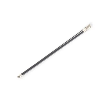 Шланг для пистолета подкачки колес 1/4" 37см с наконечником евро Dk