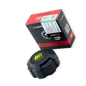 Крышка расширительного бачка ГАЗ 3105, 3302, 2108-2115, ЗАЗ 1102-1105 Таврия пластик с клапаном черная Flagmus