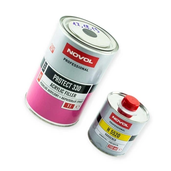 Грунт акриловий 5, 1 Novol PROTECT 330 чорний 1л