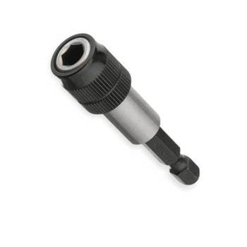 Тримач для біт магнітний 1/4" - 60 мм (під шуруповерт) автофіксація INTERTOOL