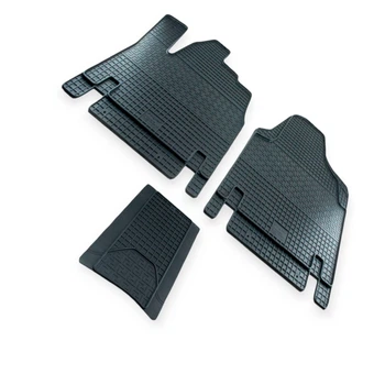 Килимки салону Fiat Scudo, Peugeot Expert, Citroen Jumpy (1995-2007) борт 1 см, євроклітина, передні (к-кт 3 шт) Polytep