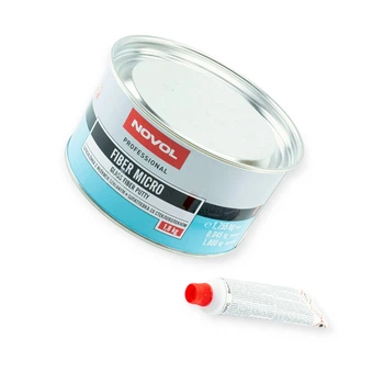 Шпатлёвка Novol FIBER MICRO (стекловолокно) (улутшенная) 1,8 кг