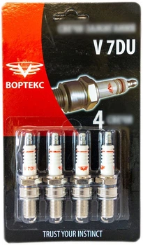 Свічка запалювання ВАЗ 2101-2107 VORTEX , к-т (4 шт.)