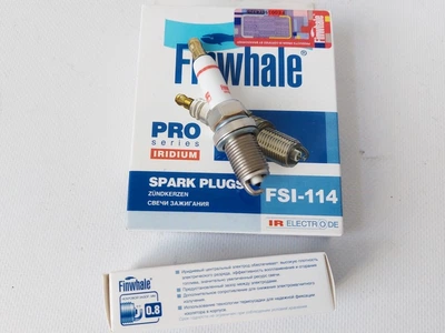 Свічки запалювання VW, Audi, Skoda Iridium (Finwhale) FSI114 FINWHALE (FSI114)