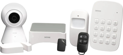 Комплект бездротової охоронної сигналізації Denver SHA-150 White (5706751047169)