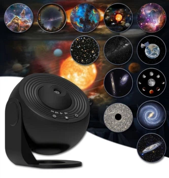 Проектор-ночник Globe Galaxy Projector 13 в 1 звездное небо галактика