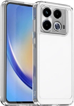 Силиконовый чехол Space Infinix Note 40 (прозрачный) (41153)