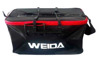 Сумка Bakkan рыбацкая WEIDA 50*30*25 см 37л ПВХ для рыбы цвет черный
