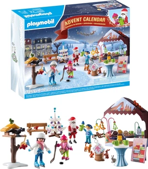 Адвент‑календарь Playmobil Advent Calendar — «Поход на Рождественскую ярмарку» (714725)